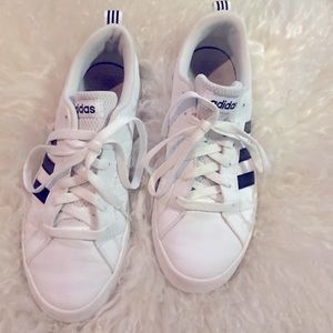 Adidas Sneakers , size 7 White and black